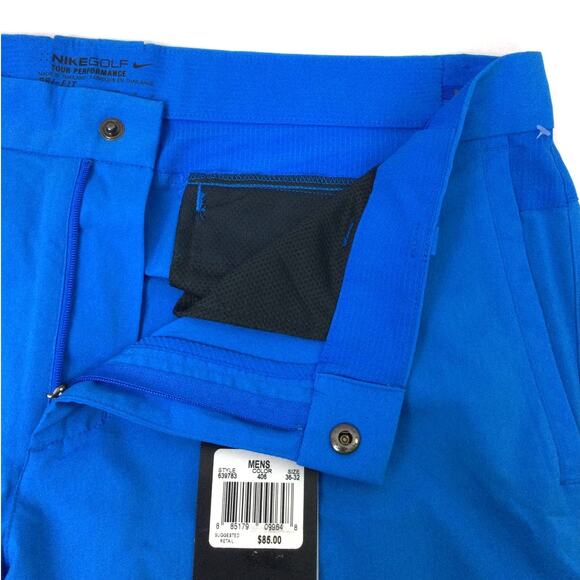 Nike Golf Tour Performance Dri-fit Blue Slim Fit Stay Cool Pants Men's Size 36 - Picture 5 of 12